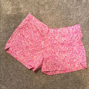 Pink Floral Women's Shorts